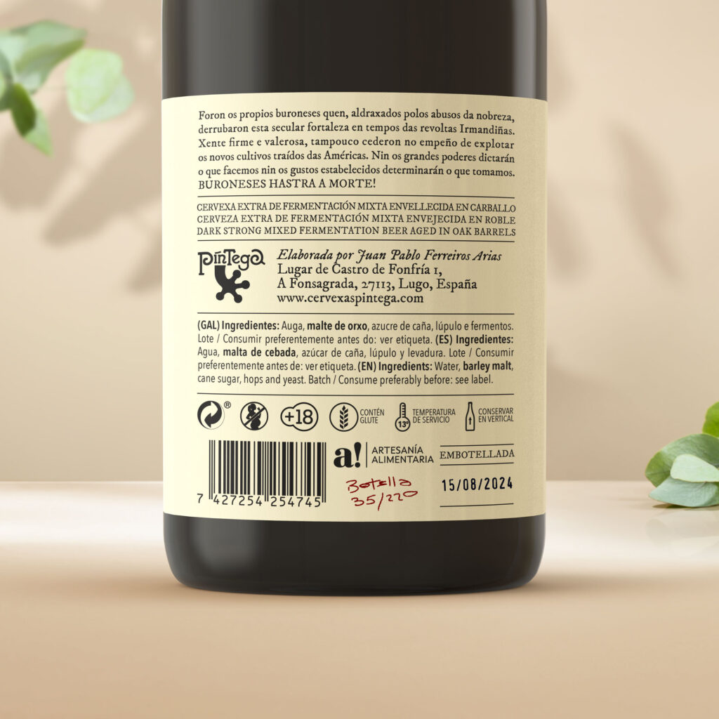 Diseño de etiquetas de cerveza artesana