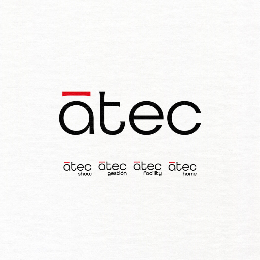 Diseño de logotipo para Atec Gestión de Inmuebles